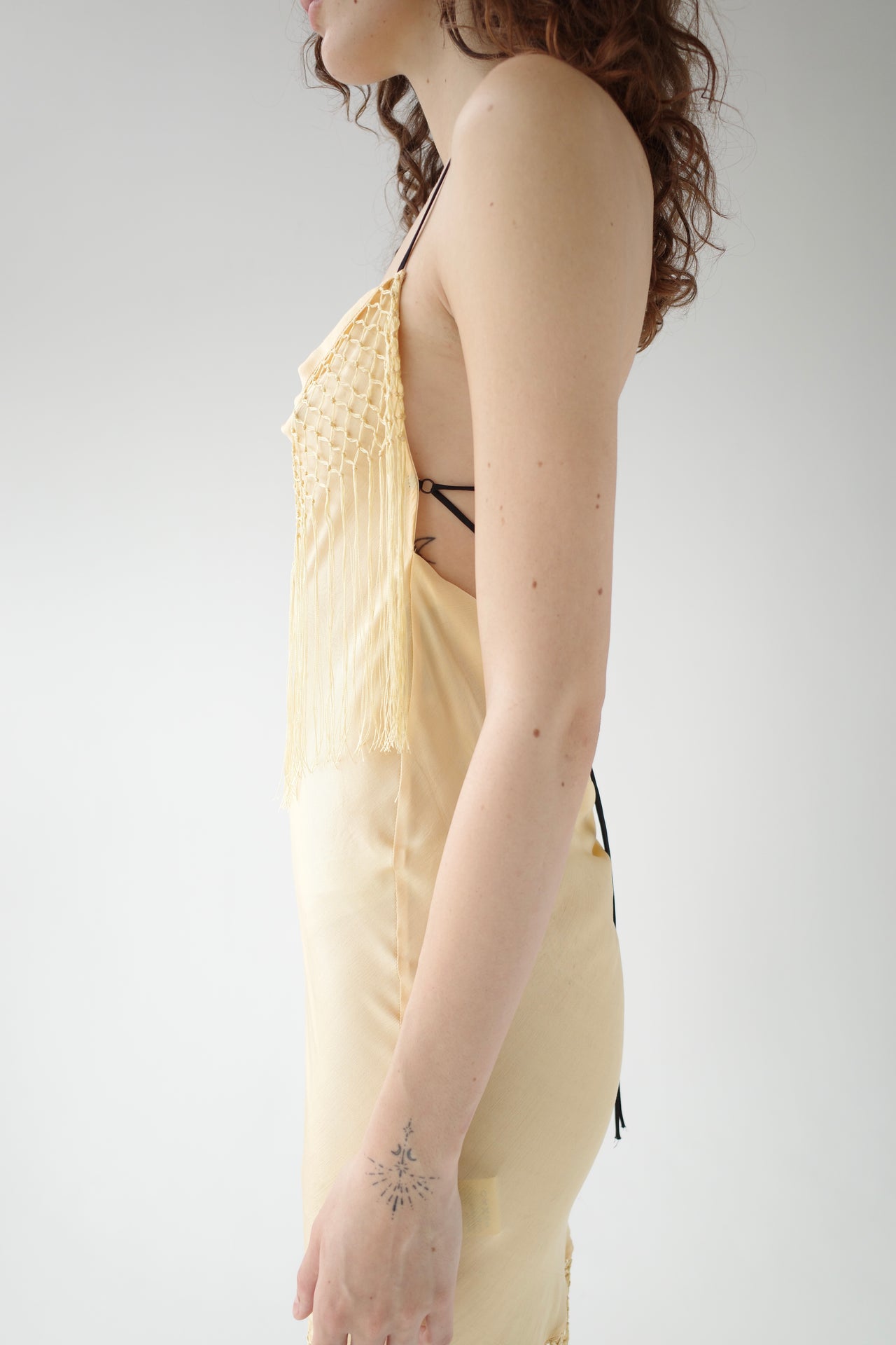 The Demi-Couture Piano Shawl Mini Dress- Extra Small