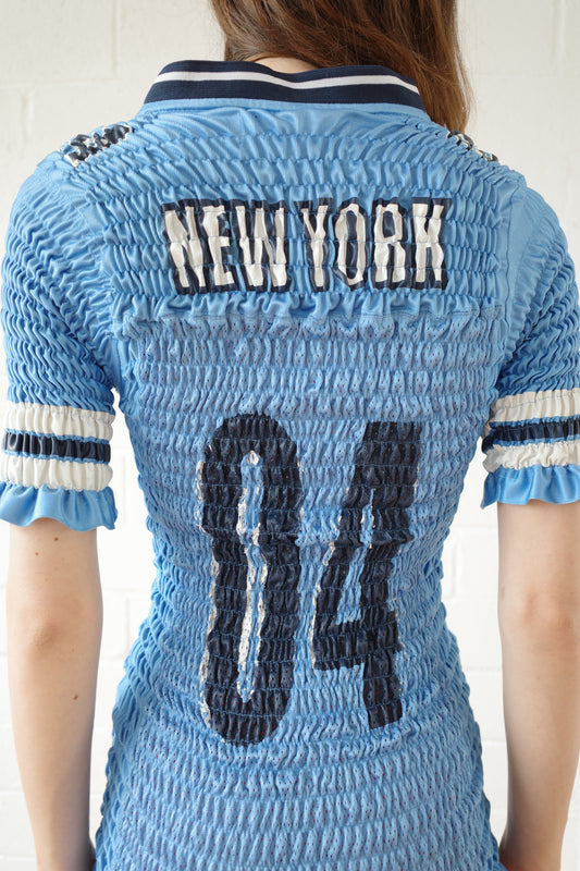 The Reconstituted Shirred US Football Top