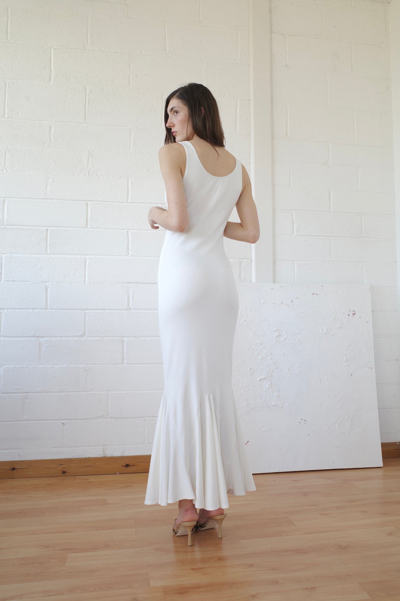 The Bamboo Jersey Tank Gown