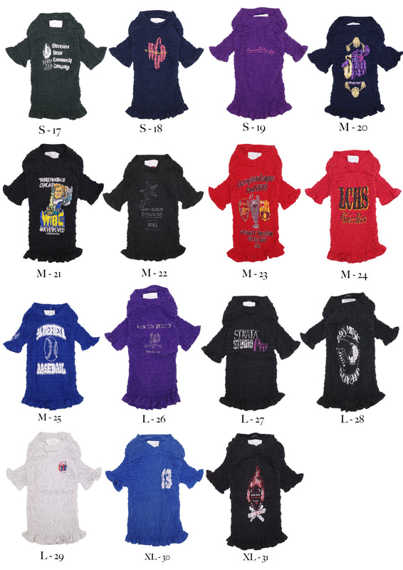 The Reconstituted Shirred T-shirt
