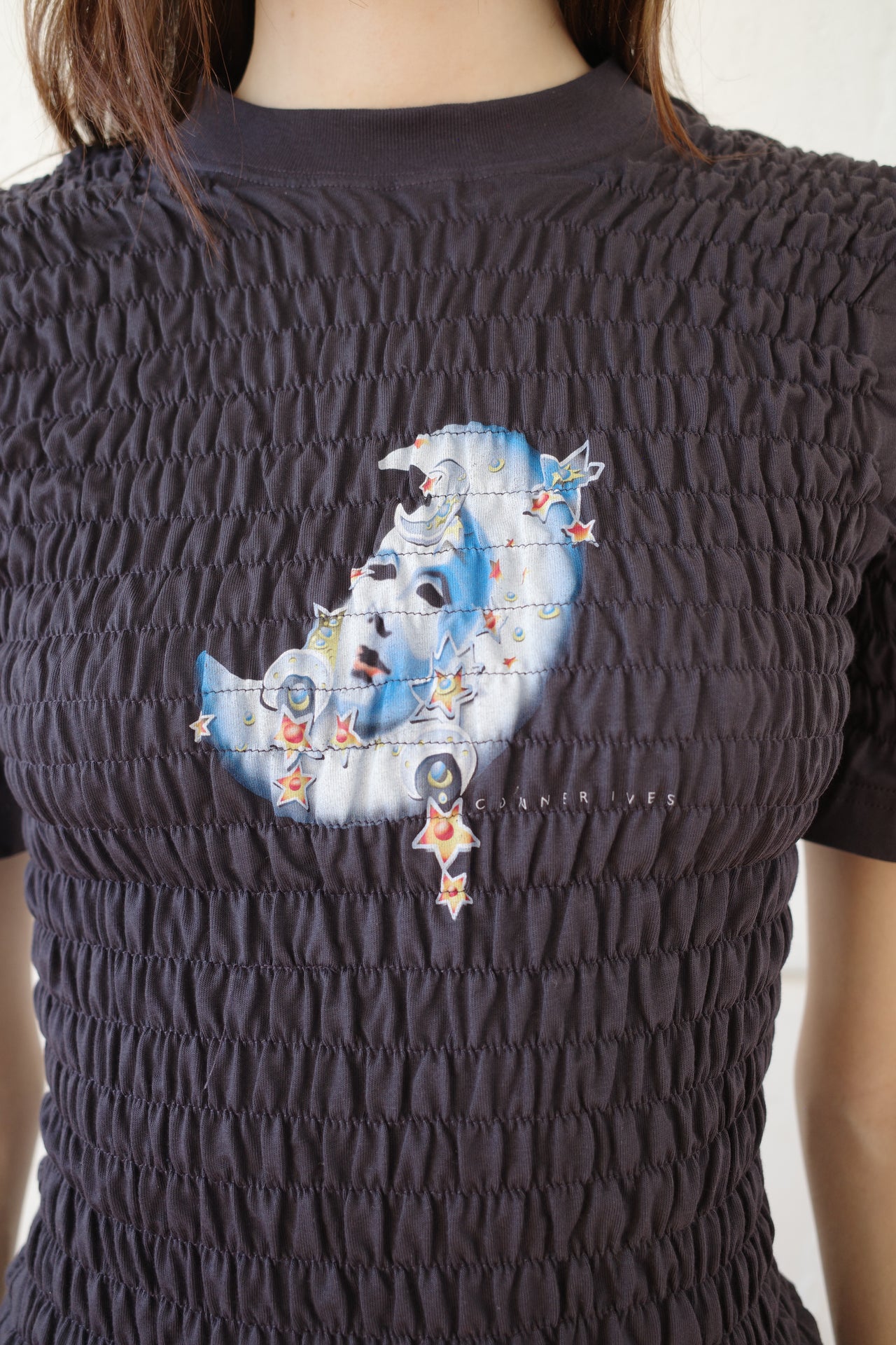 The Venetian Mask Shirred T-shirt