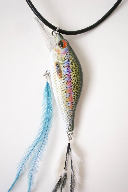 The Fish Lure Bag Charm