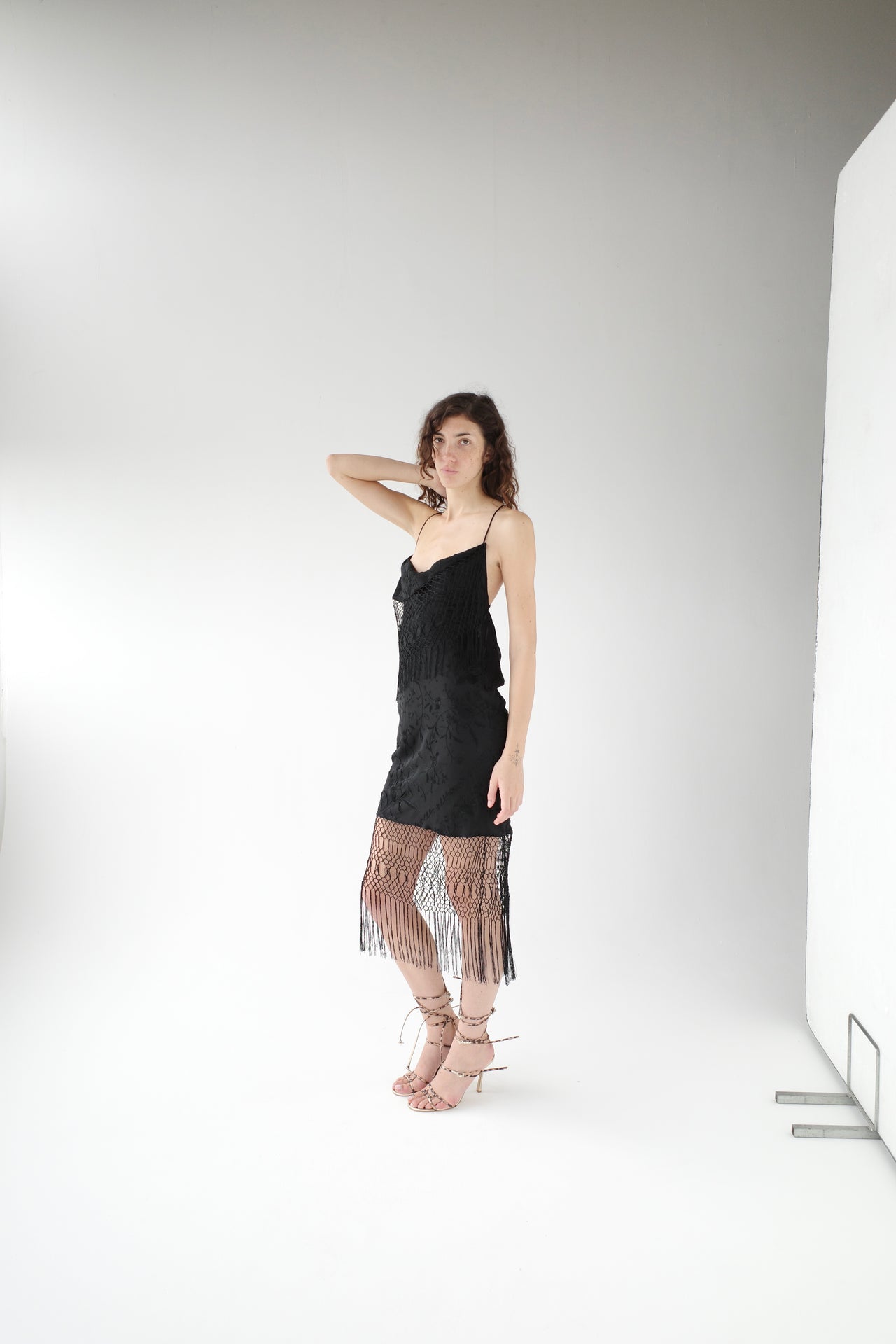 The Demi-Couture Piano Shawl Mini Dress