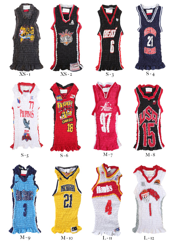 The Reconstituted Shirred Basketball Jersey