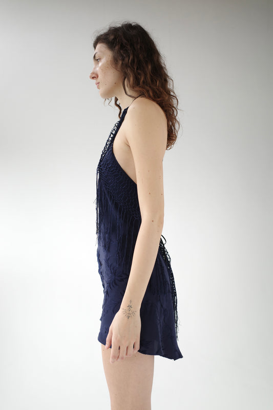 The Demi-Couture Piano Shawl Mini Dress