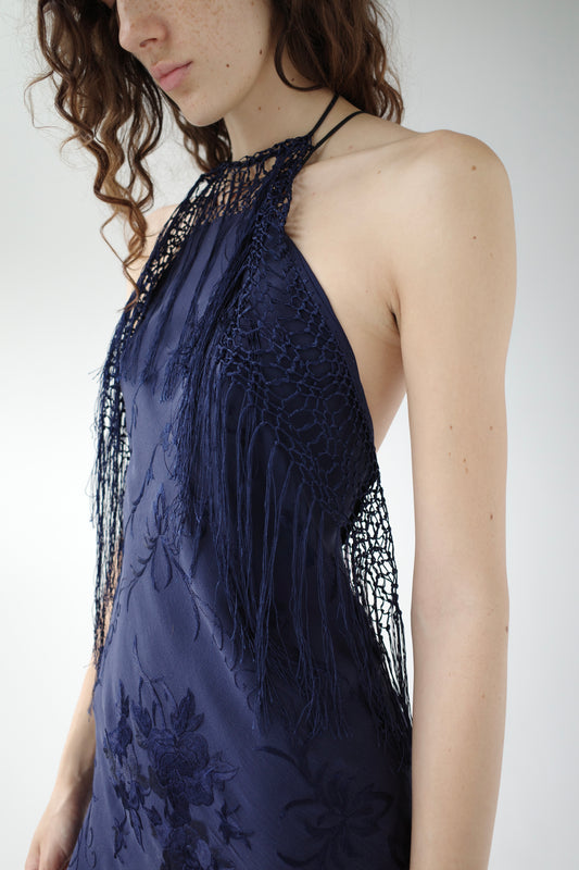 The Demi-Couture Piano Shawl Mini Dress