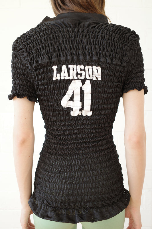 The Reconstituted Shirred US Football Top
