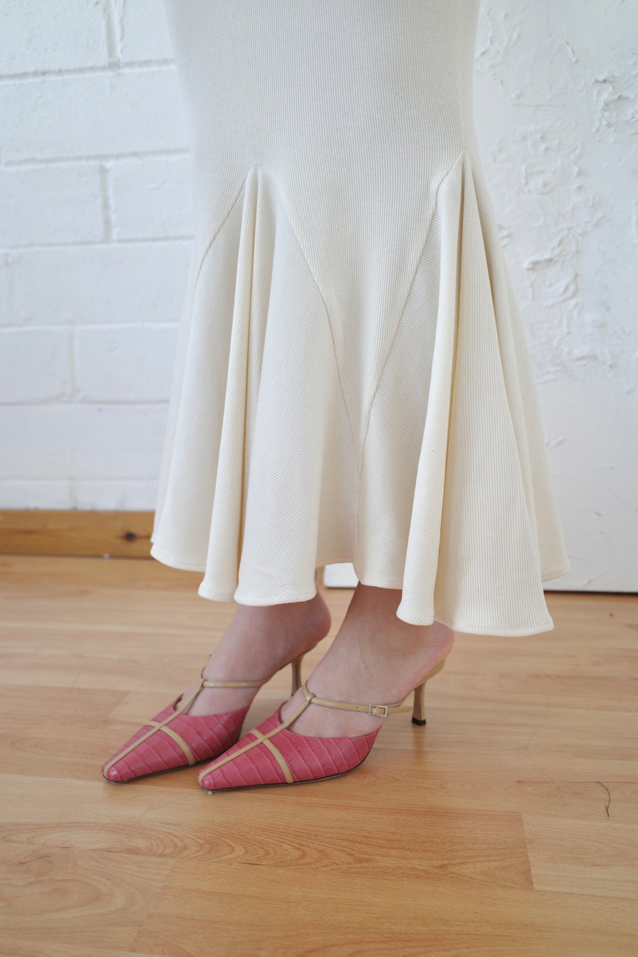 The Deadstock Military Tank Godet Gown