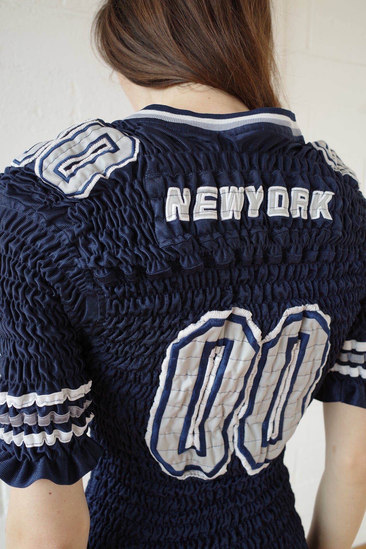 The Reconstituted Shirred US Football Top