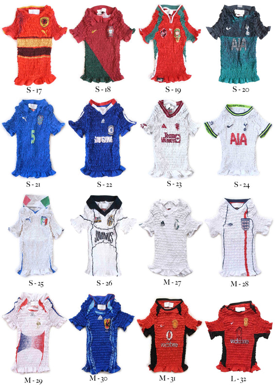 The Reconstituted Shirred Football Top