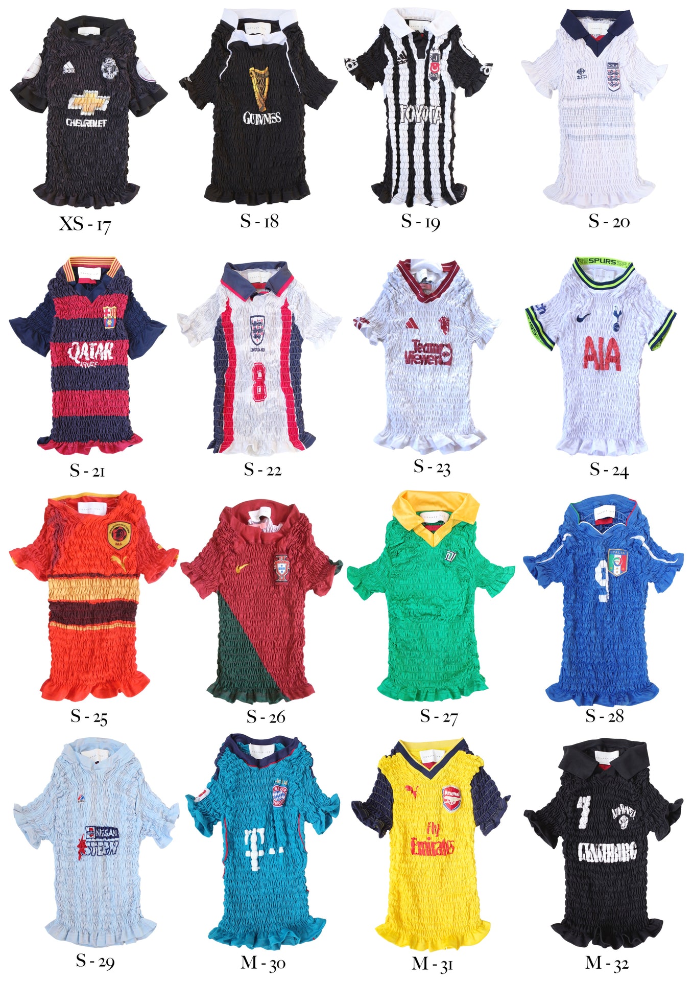 The Reconstituted Shirred Football Top