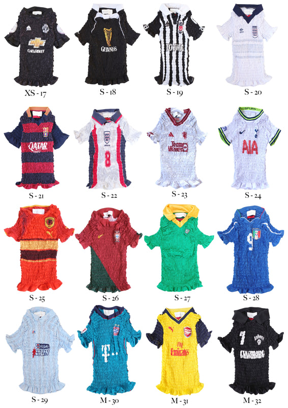 The Reconstituted Shirred Football Top