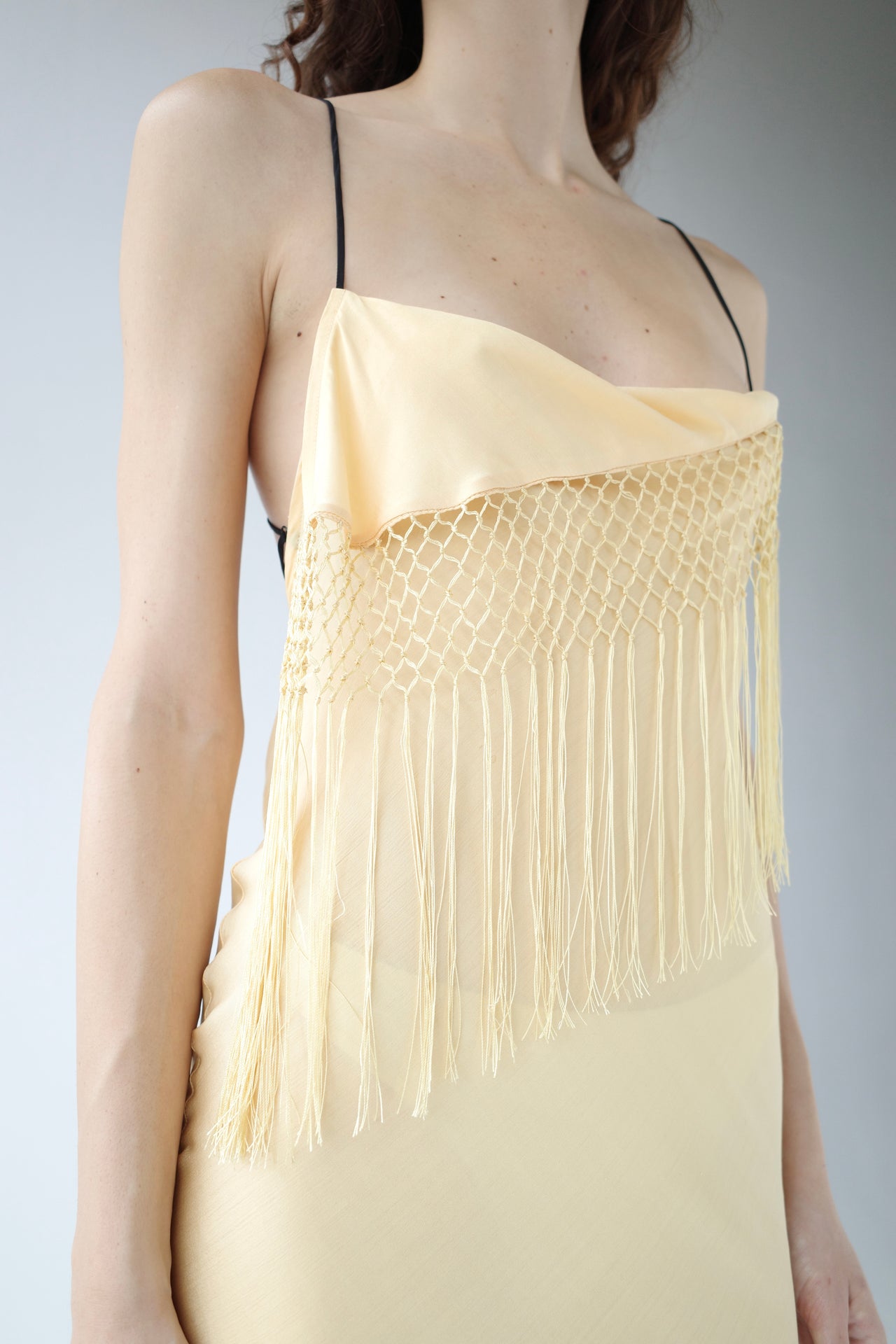 The Demi-Couture Piano Shawl Mini Dress- Extra Small