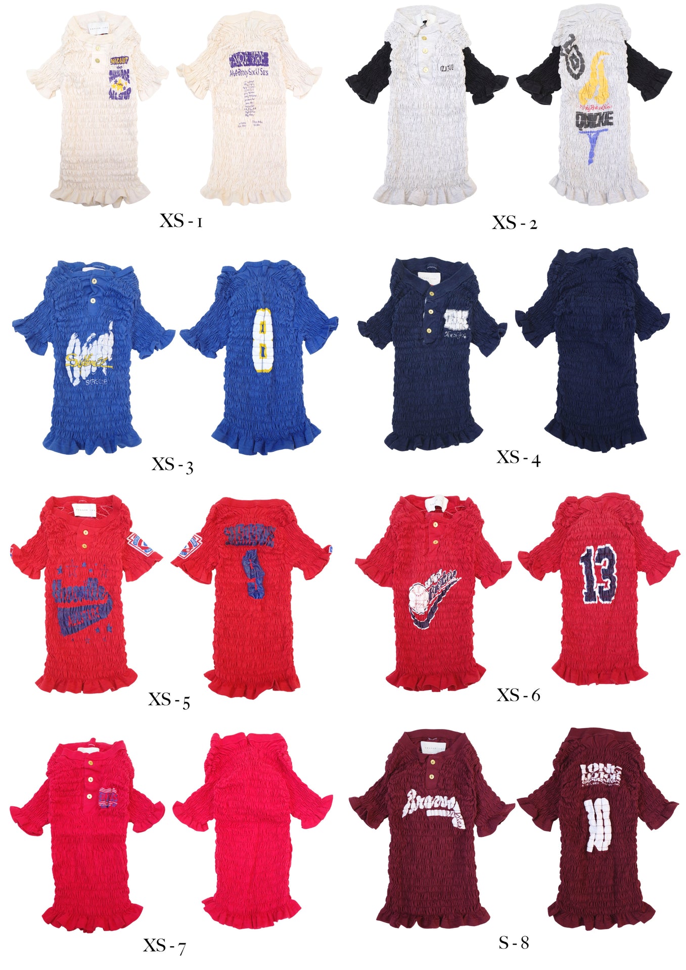 The Reconstituted Shirred Henley T-shirt