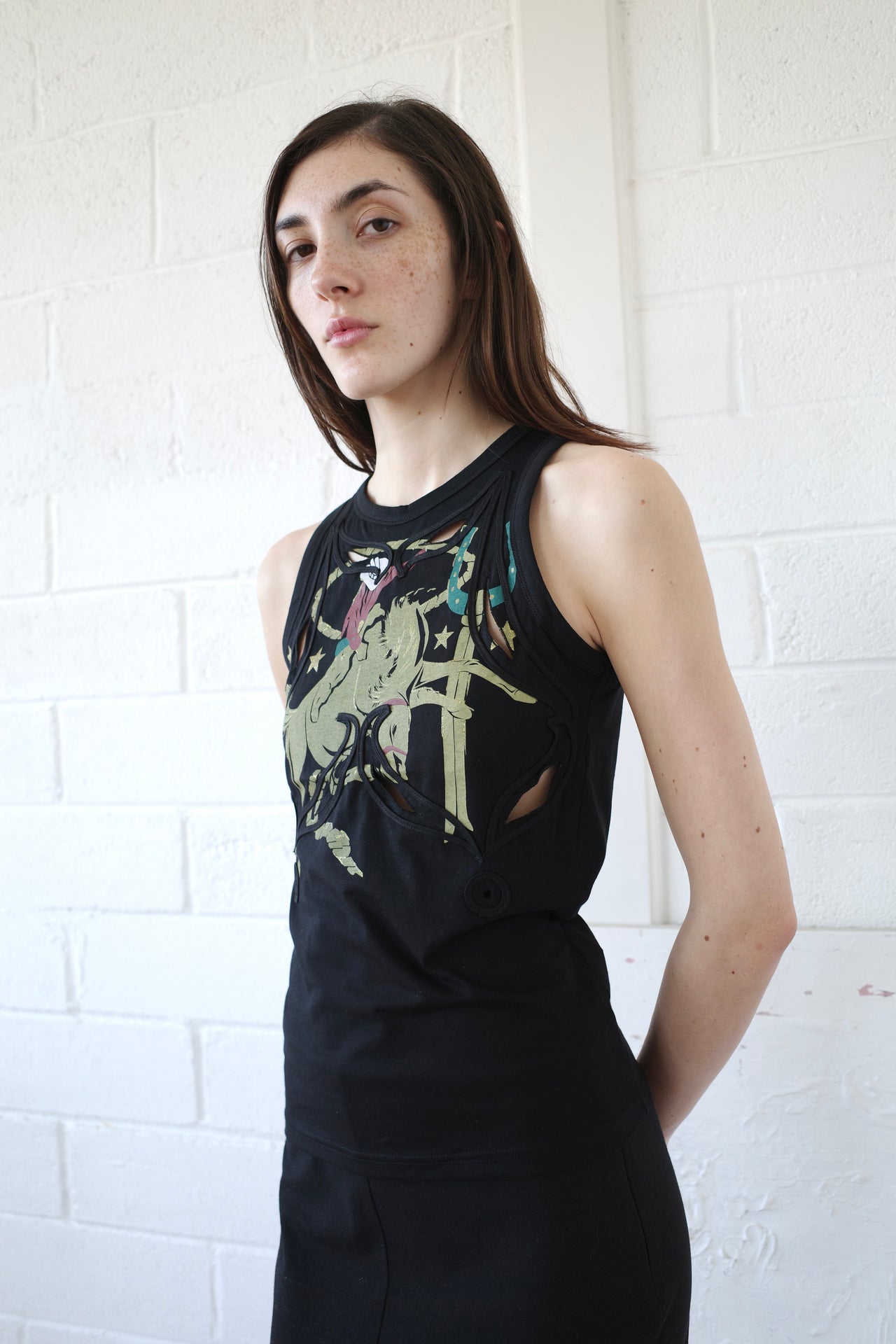 The Schiffli Tank Top