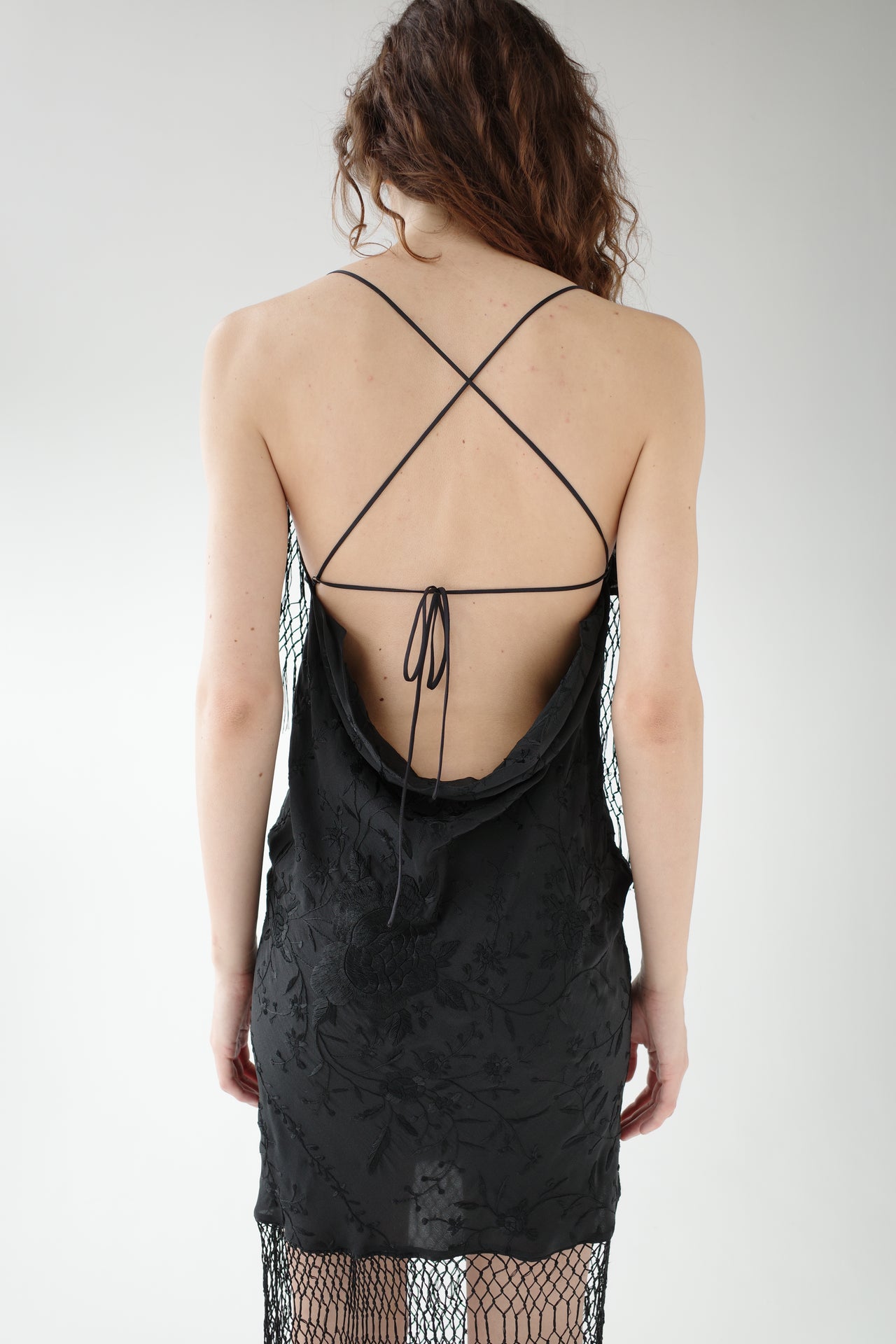 The Demi-Couture Piano Shawl Mini Dress