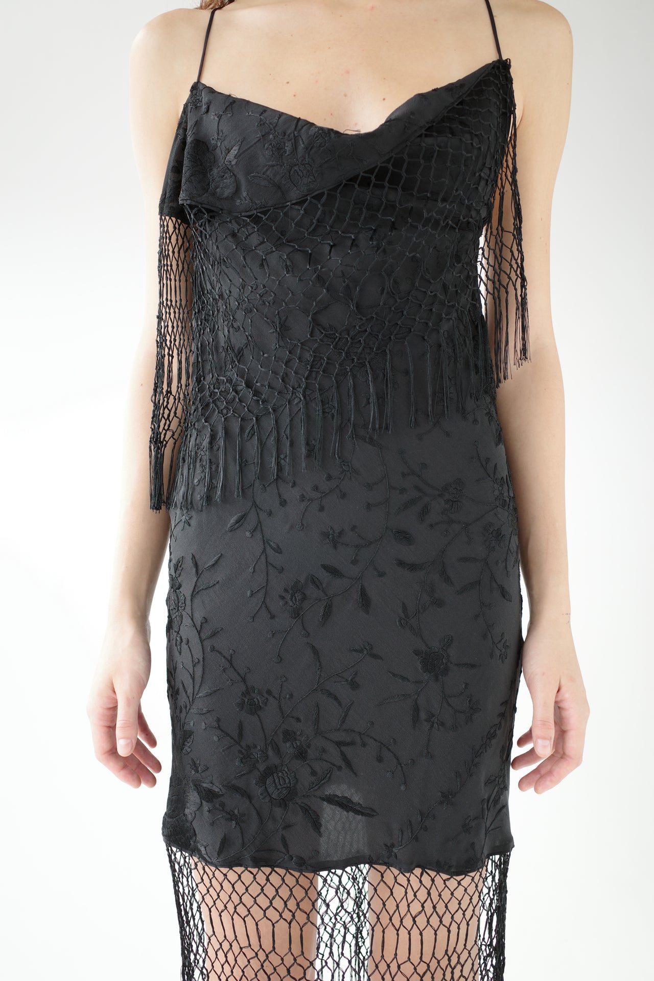 The Demi-Couture Piano Shawl Mini Dress
