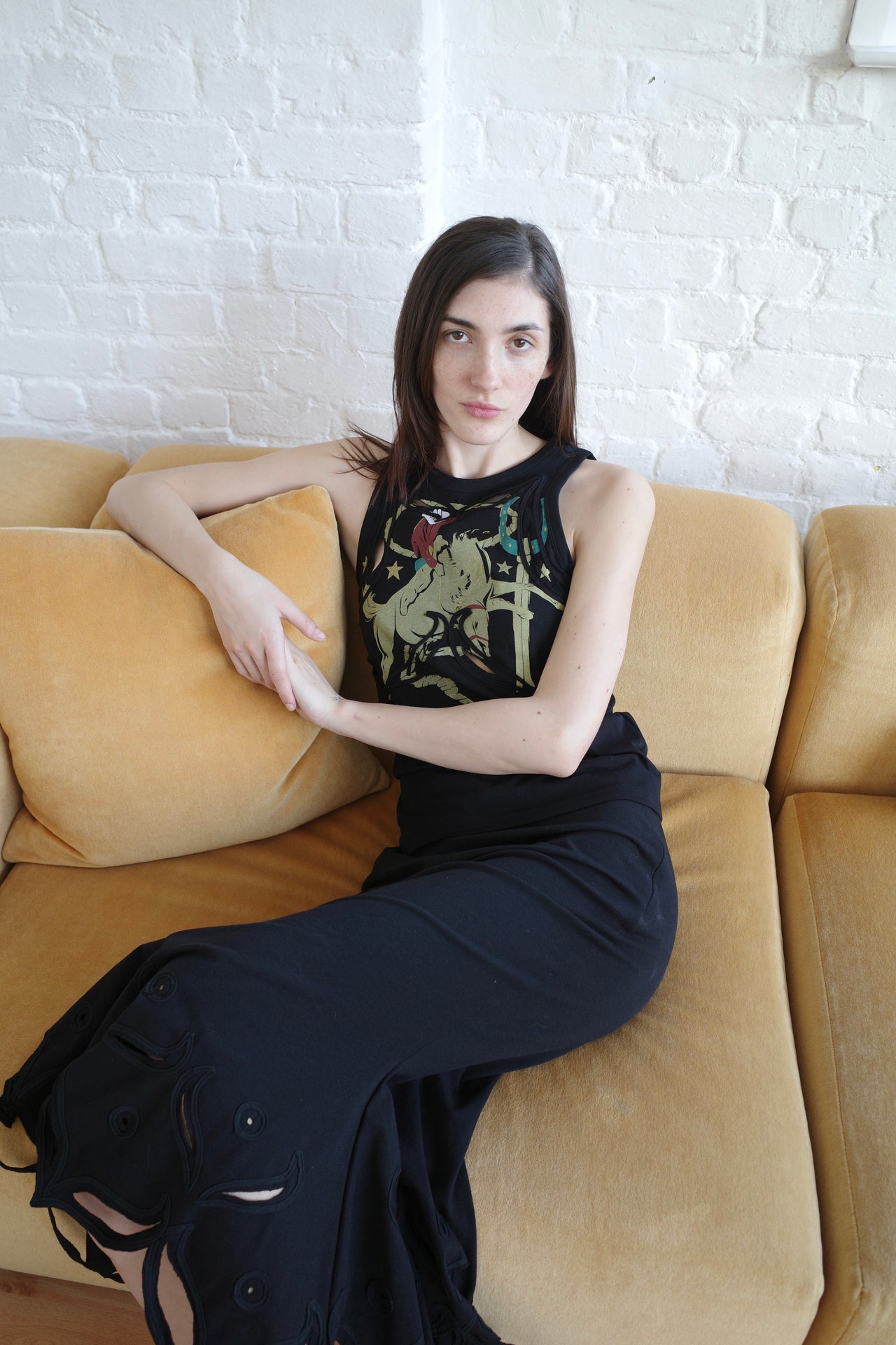 The Schiffli Tank Top