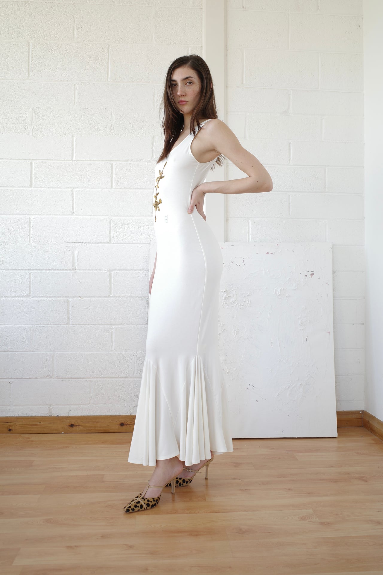 The Bamboo Jersey Tank Gown