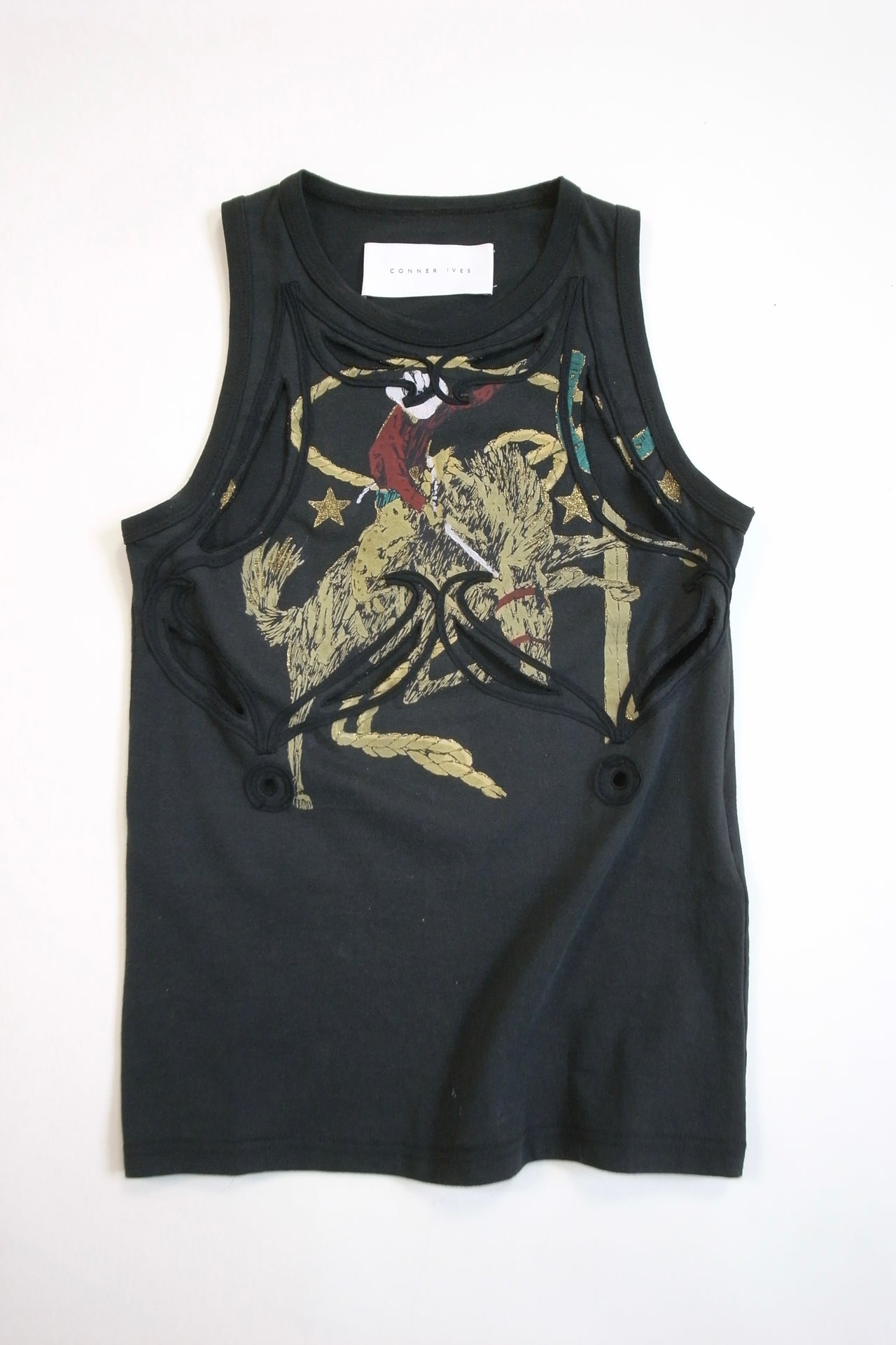 The Schiffli Tank Top