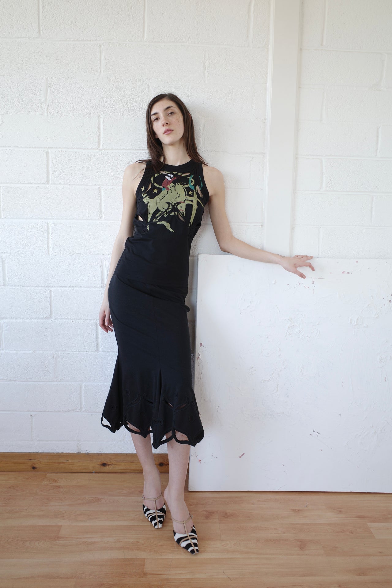 The Schiffli Trumpet Skirt
