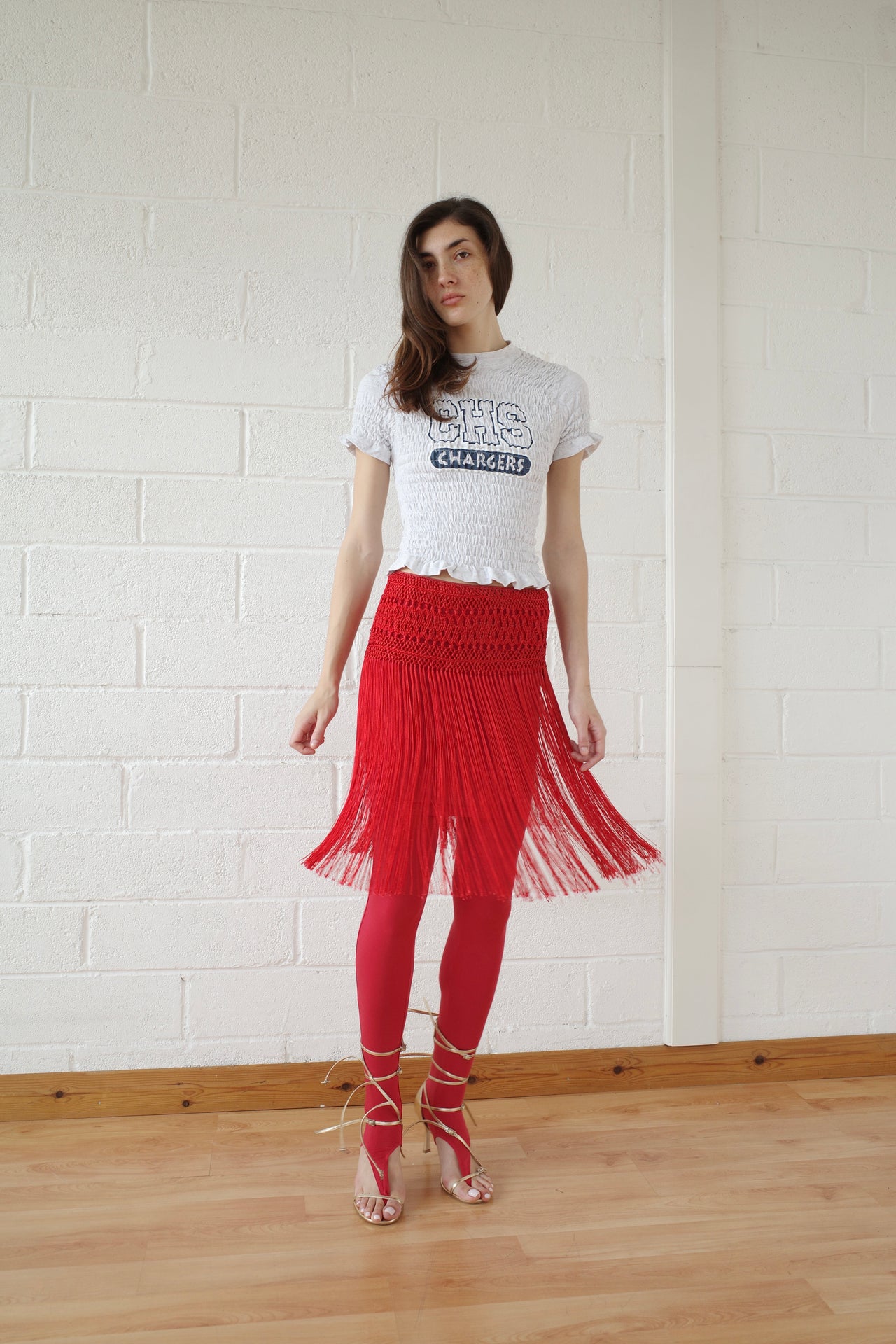 The Reconstituted Shirred T-shirt