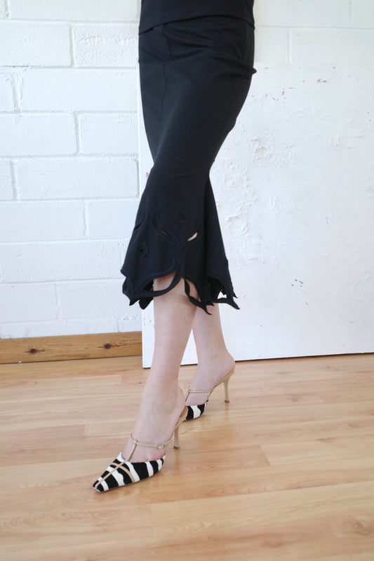 The Schiffli Trumpet Skirt