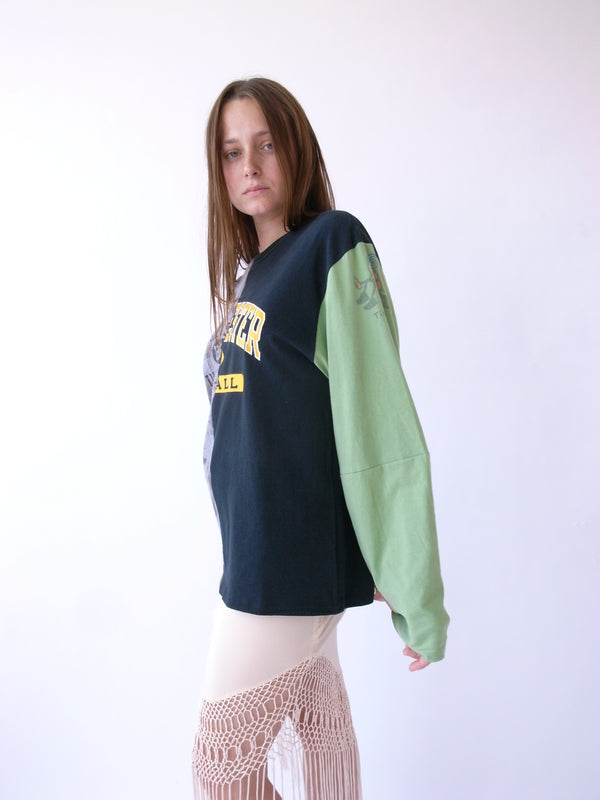 The Reconstituted Long-Sleeve T-shirt- Medium