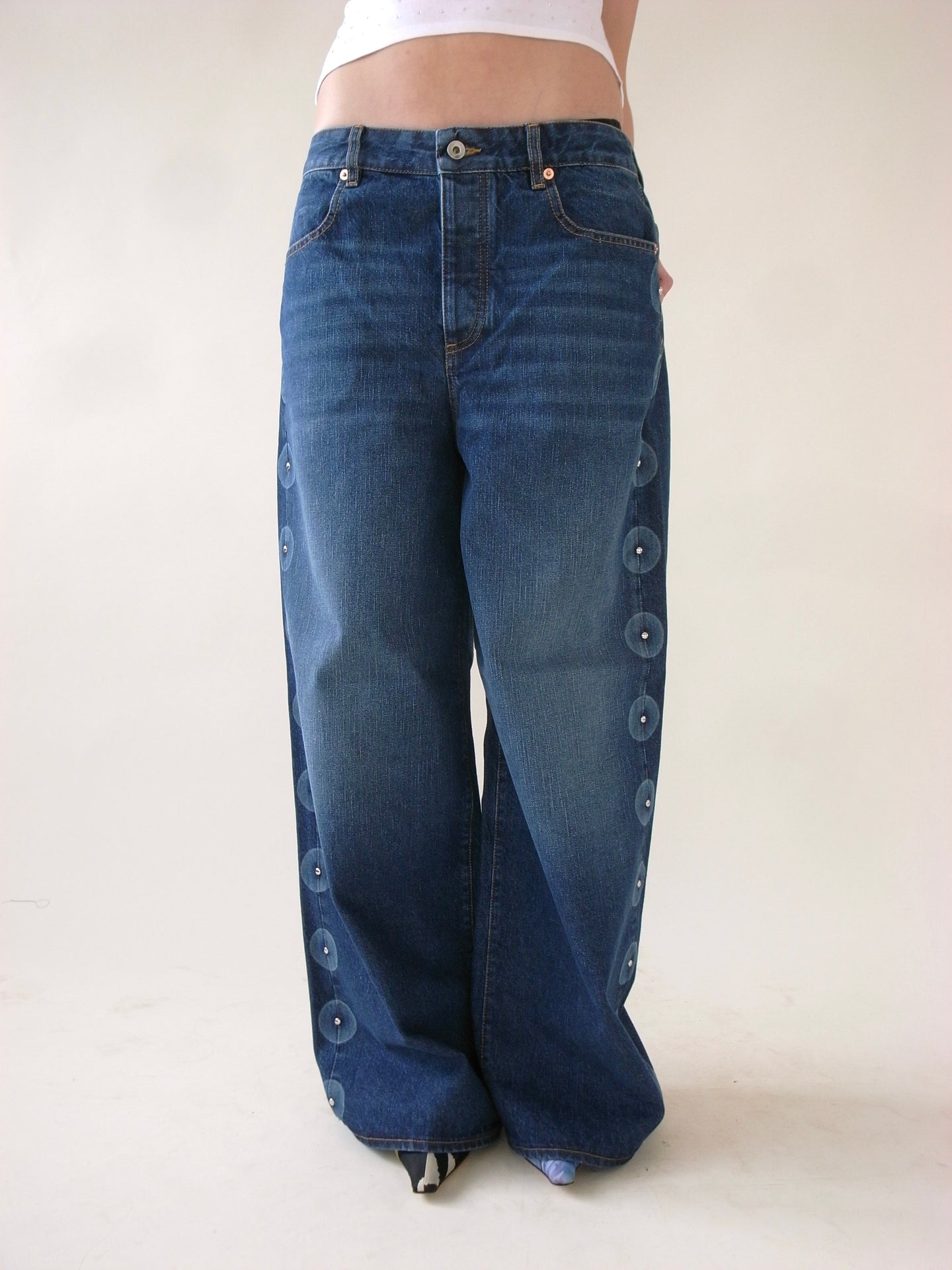 The Recycled Denim Boyfriend Rivet Jean