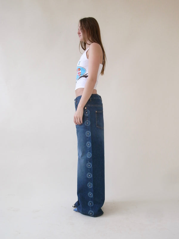 The Recycled Denim Boyfriend Rivet Jean