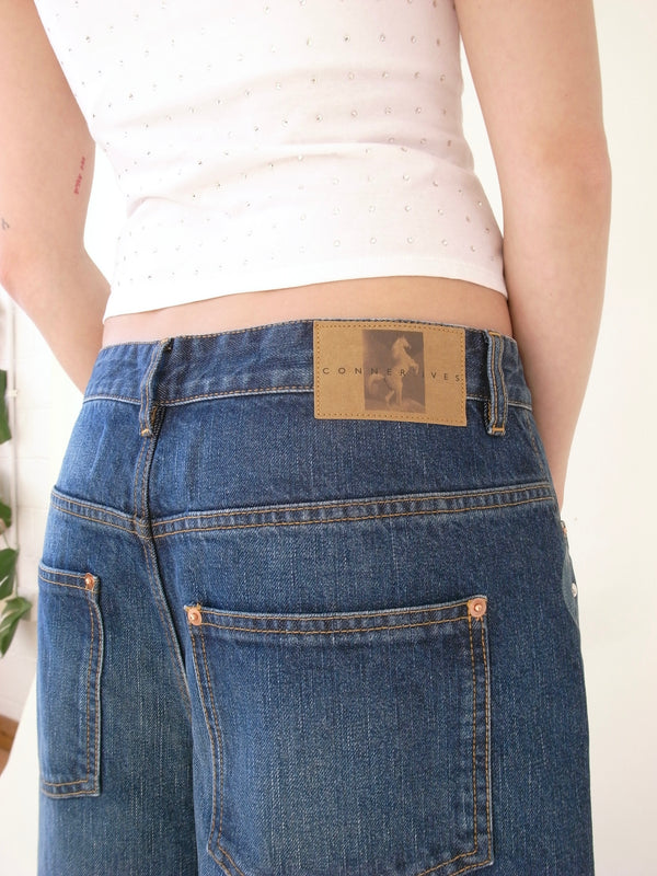 The Recycled Denim Boyfriend Rivet Jean
