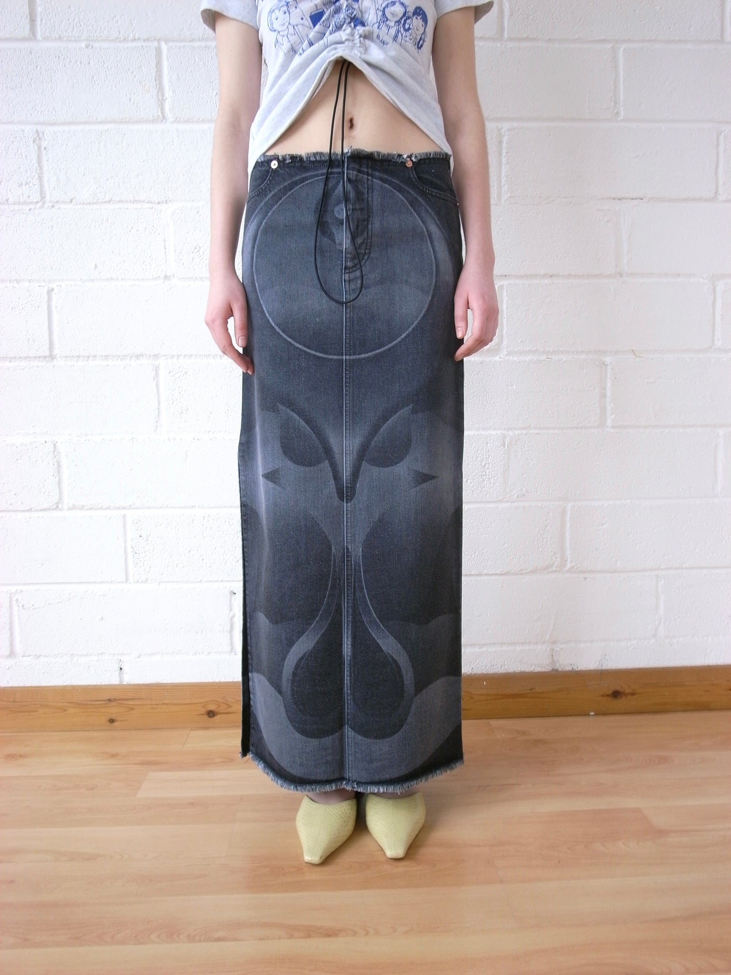 The Ghulam Denim Maxi Skirt