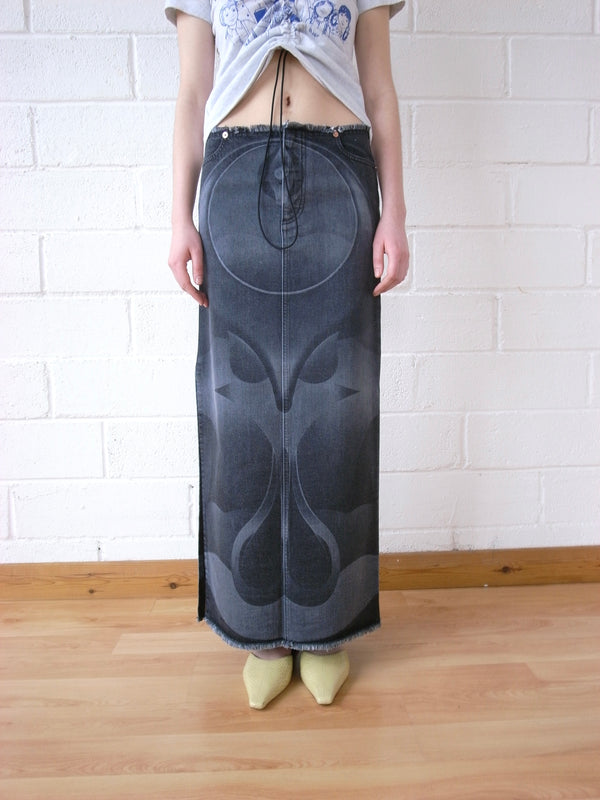 The Ghulam Denim Maxi Skirt