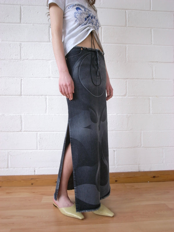 The Ghulam Denim Maxi Skirt