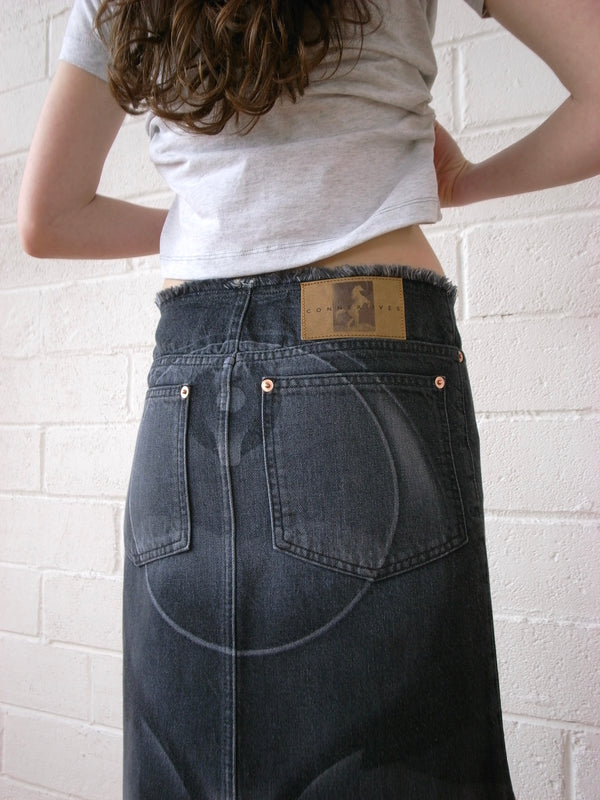 The Ghulam Denim Maxi Skirt