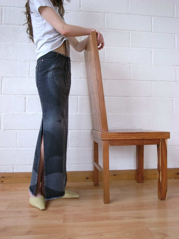 The Ghulam Denim Maxi Skirt