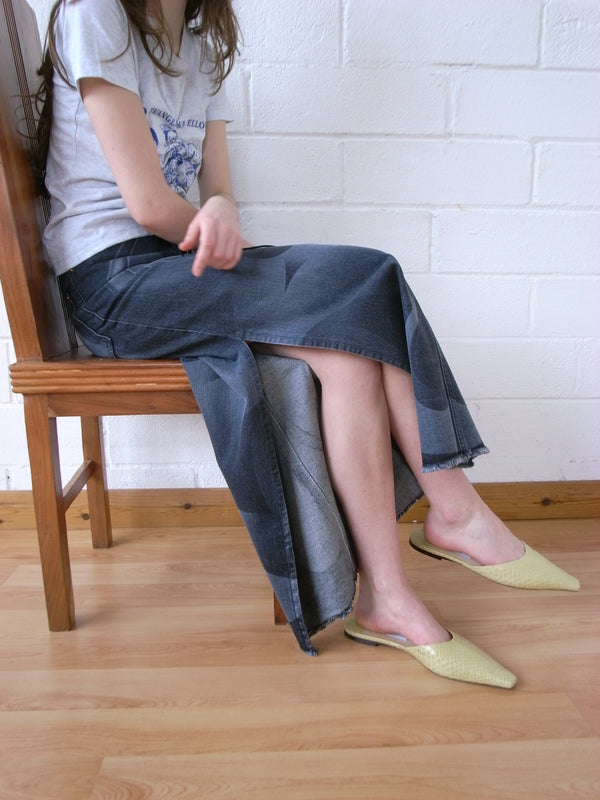The Ghulam Denim Maxi Skirt
