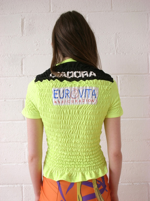 The Reconstituted Shirred Football Top