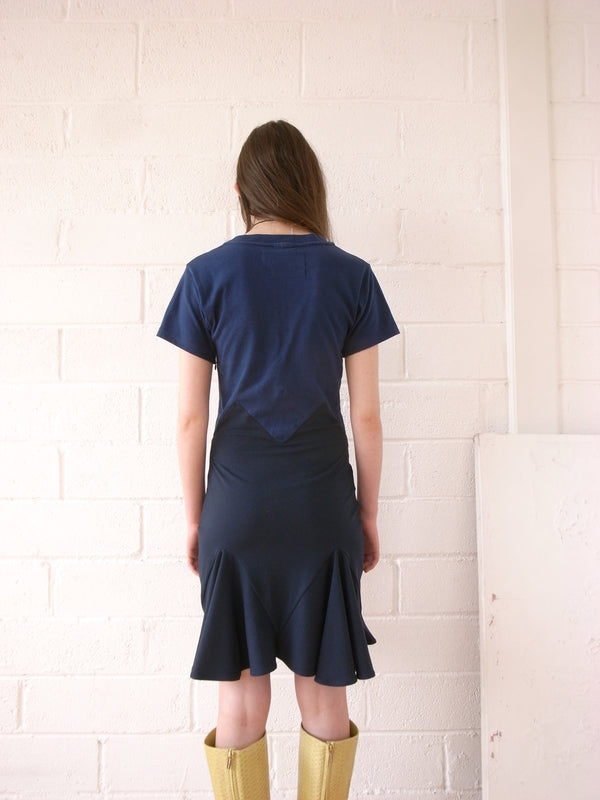The Reconstituted Jersey 30’s Slip Mini T-shirt Dress