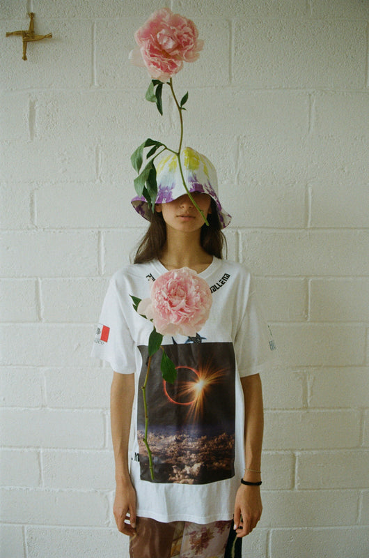 The Tie Dye Leather Bucket Hat