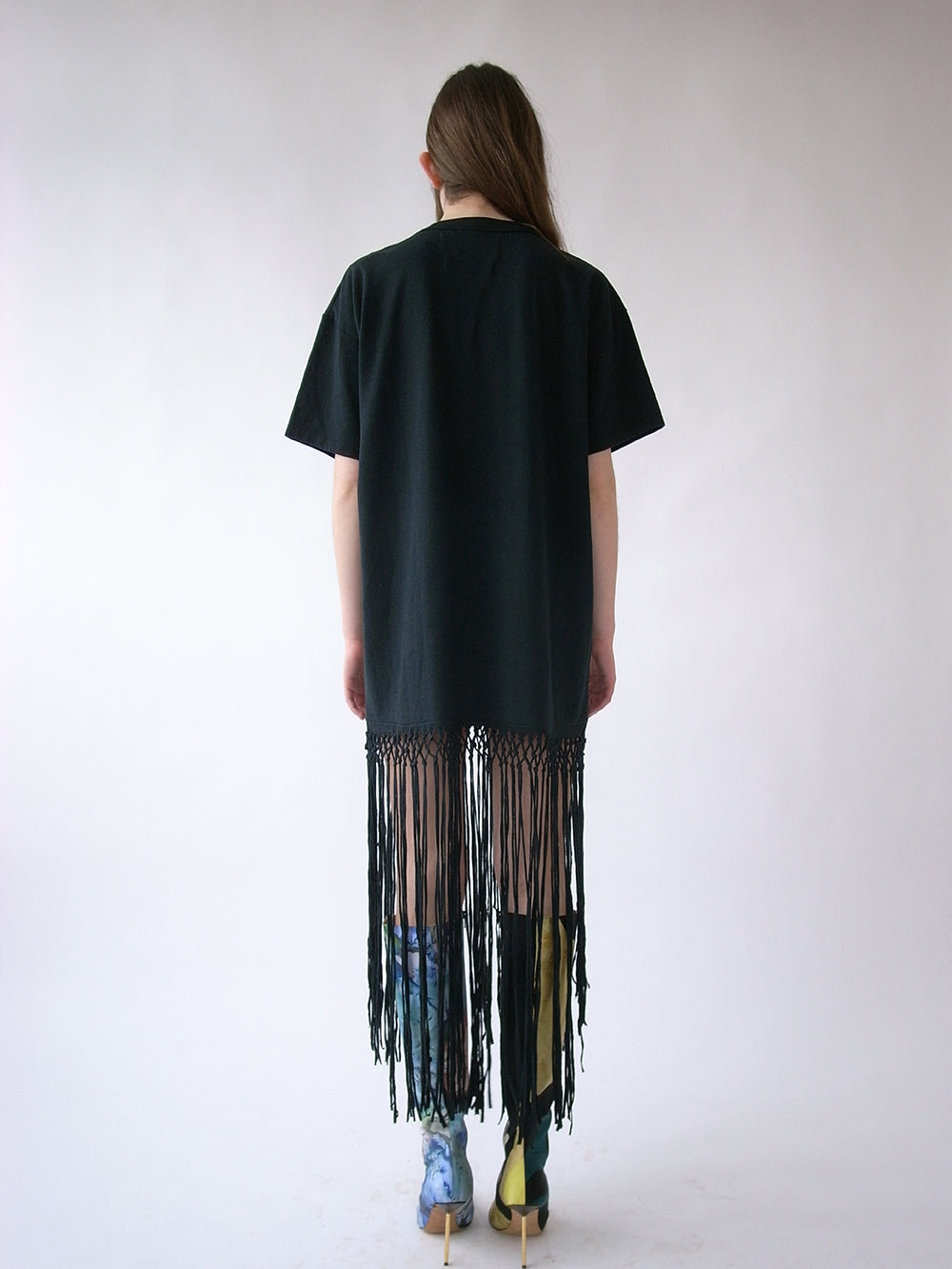 The Reconstituted Macrame T-shirt Dress