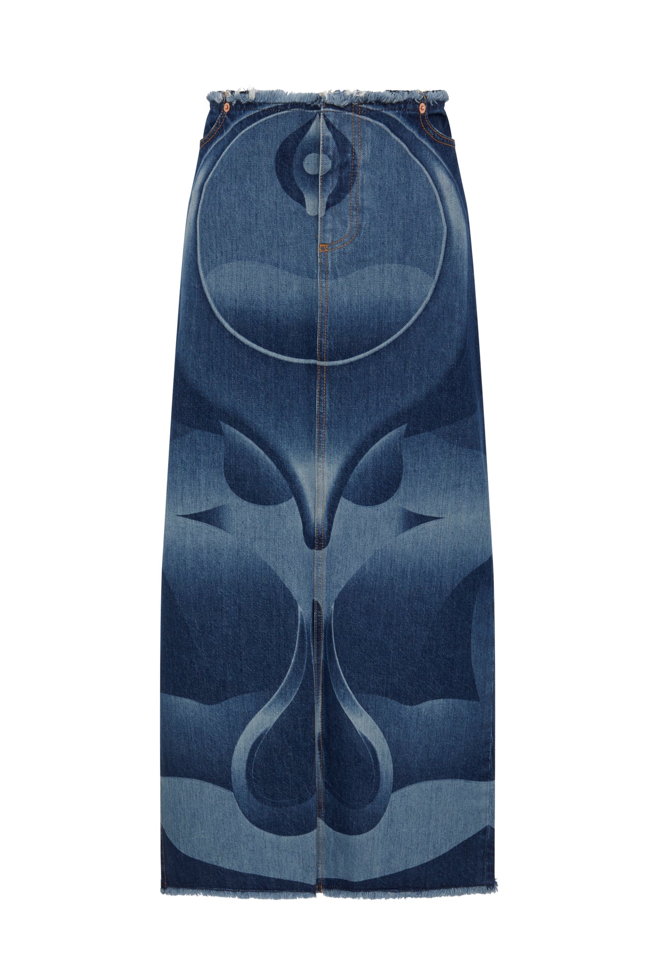 The Ghulam Denim Maxi Skirt