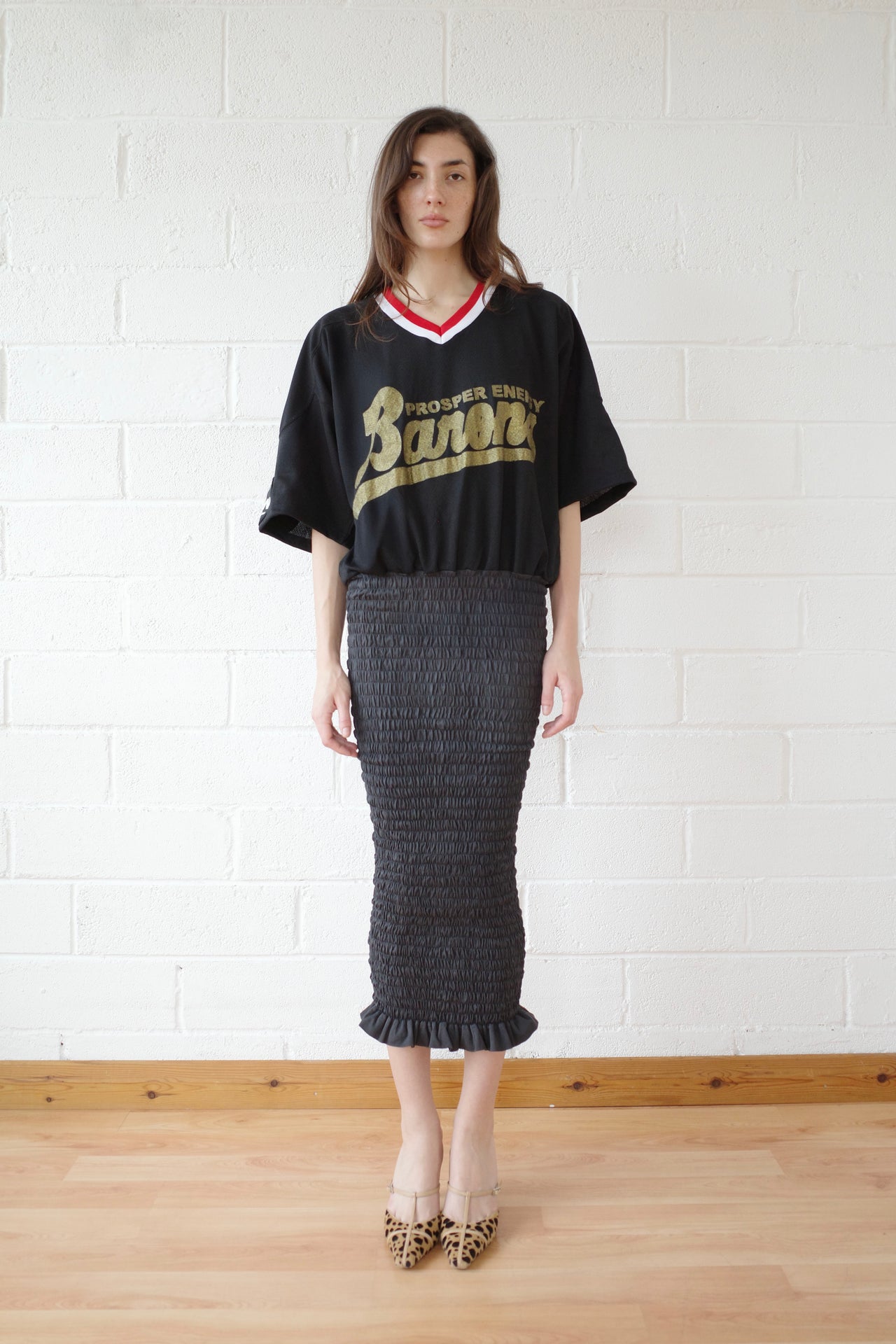 The Reconstituted Shirred US Football Dress