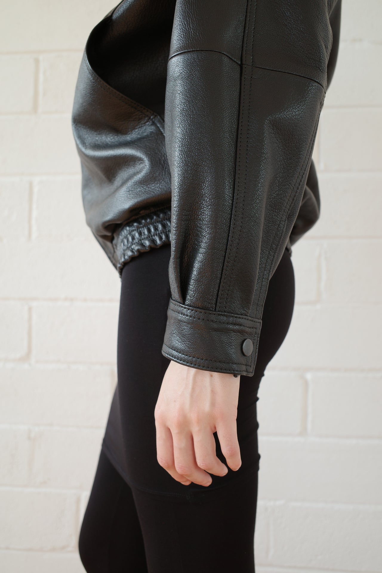 Batwing Leather Jacket