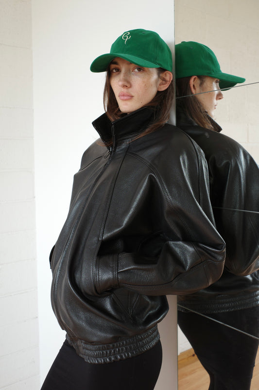 Batwing Leather Jacket