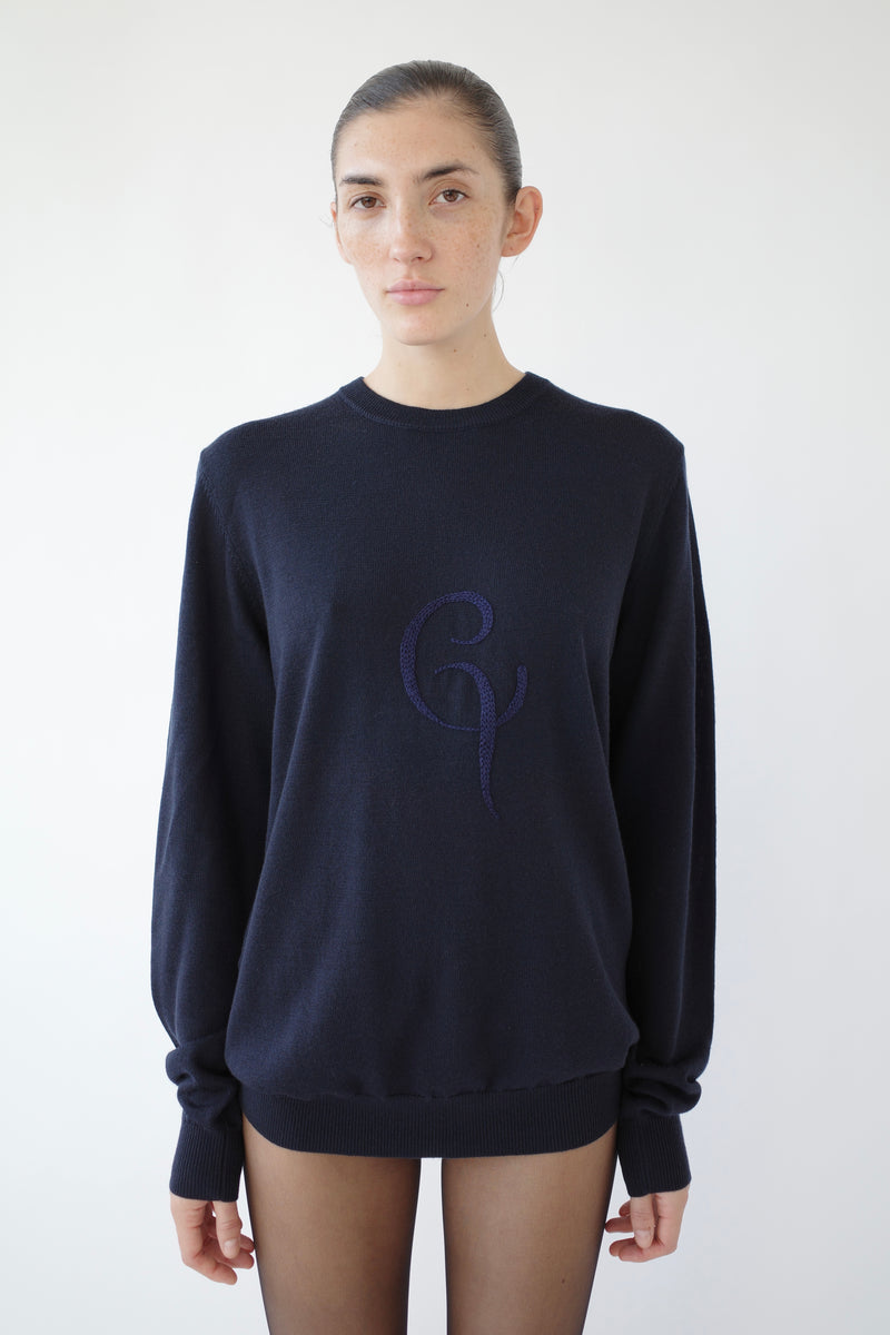 The Merino Wool Insignia Crewneck Sweater