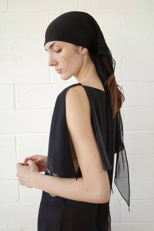 Silk Chiffon Equine Dress