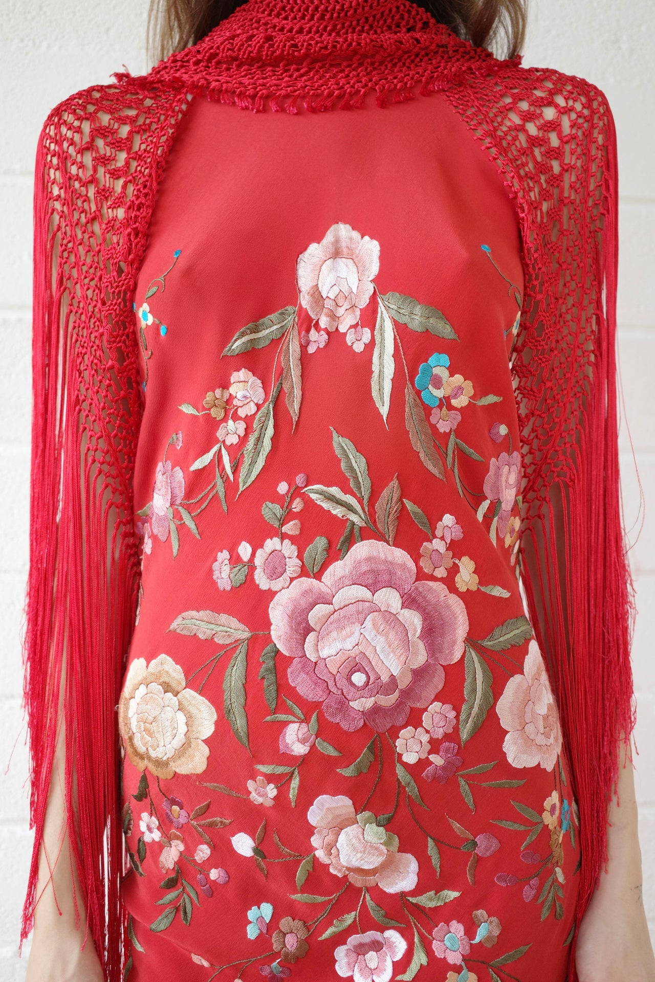 Demi Couture Piano Shawl Gown