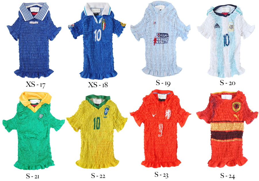 The Reconstituted Shirred Football Top