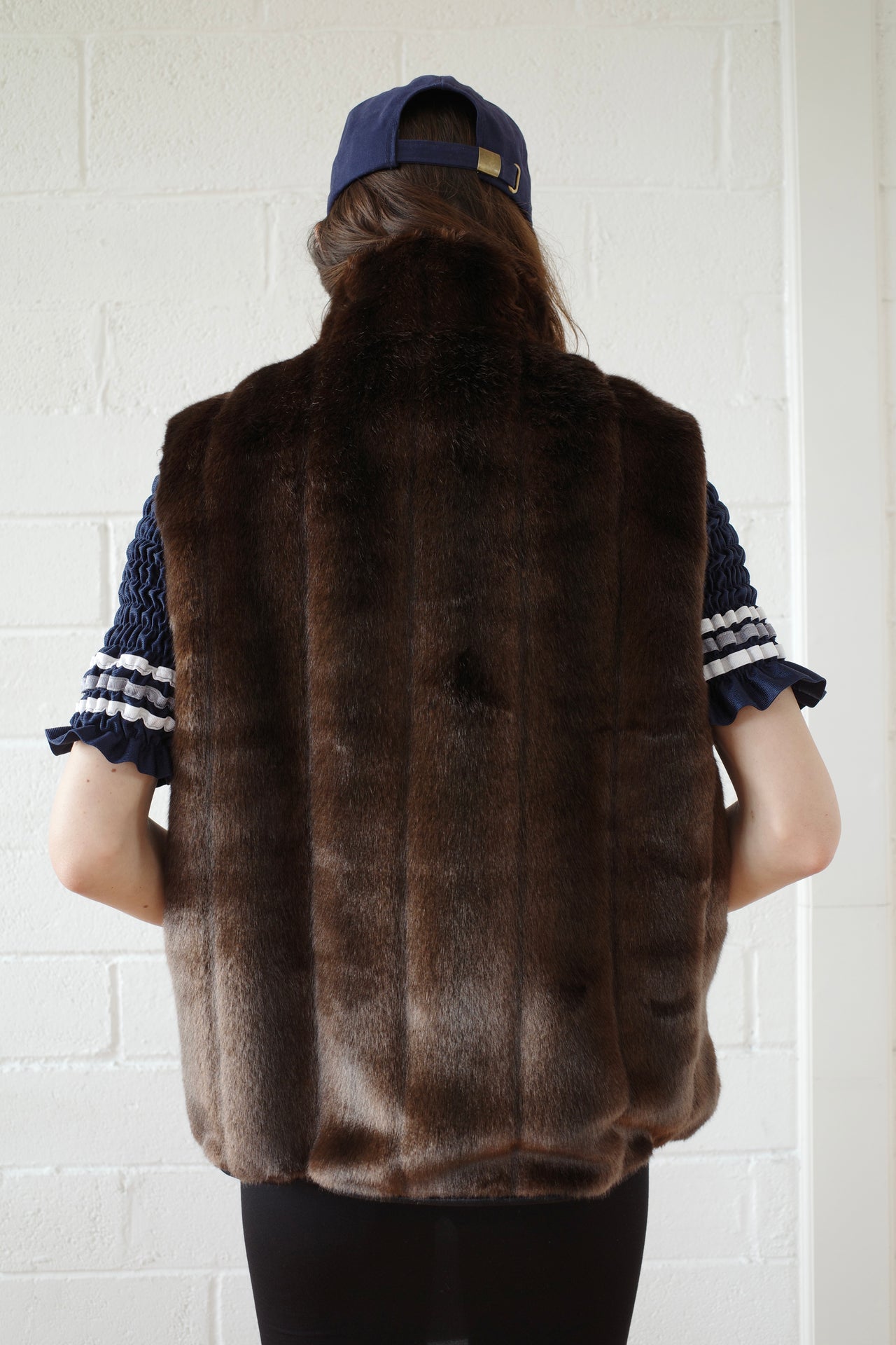 Faux Mink Gilet